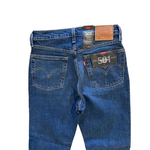 LEVIS 501 Cropped High Rise Jeans Size 26 x 26 NEW - Picture 5 of 9